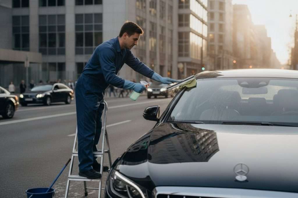 Tarif laveur de vitre auto-entrepreneur : décryptez le coût