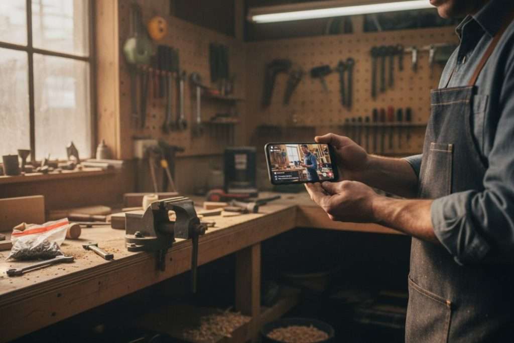 Télécharger vidéo TikTok : la bibliothèque d'atelier du savonnier