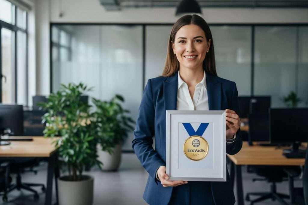 EcoVadis : utiliser le logo de votre médaille